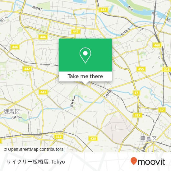サイクリー板橋店 map