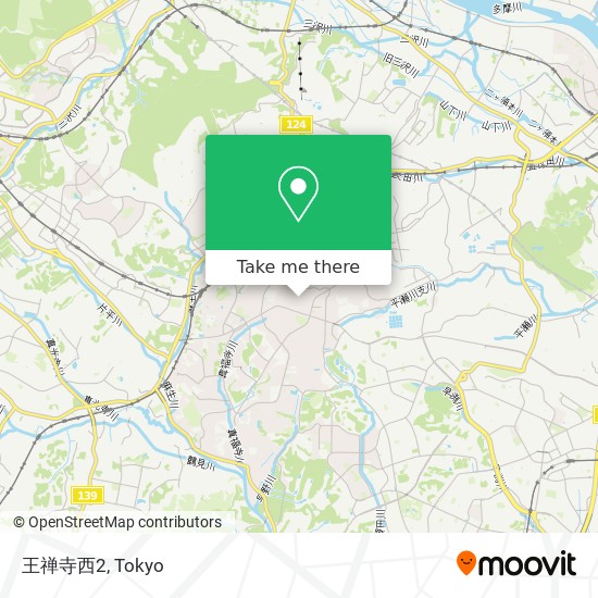 王禅寺西2 map