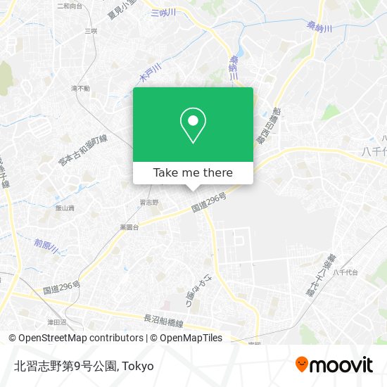 北習志野第9号公園 map
