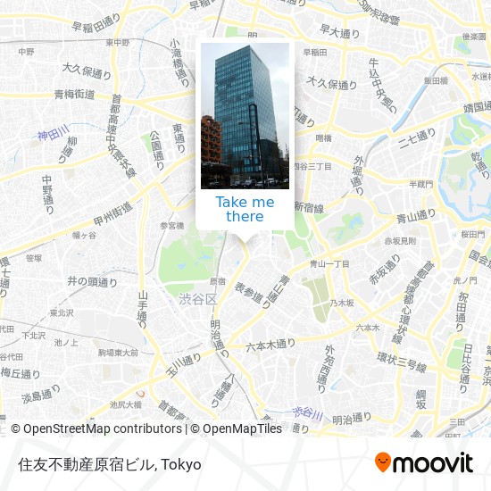버스 으로 渋谷区 에서 住友不動産原宿ビル 으로 가는법 Moovit