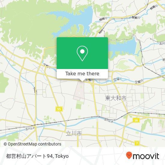 都営村山アパート94 map