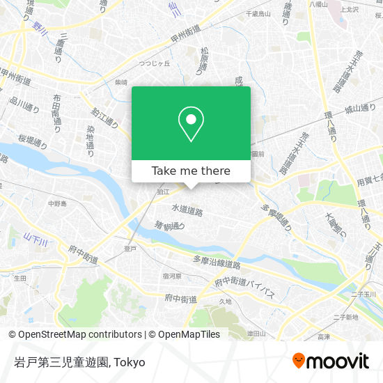 岩戸第三児童遊園 map