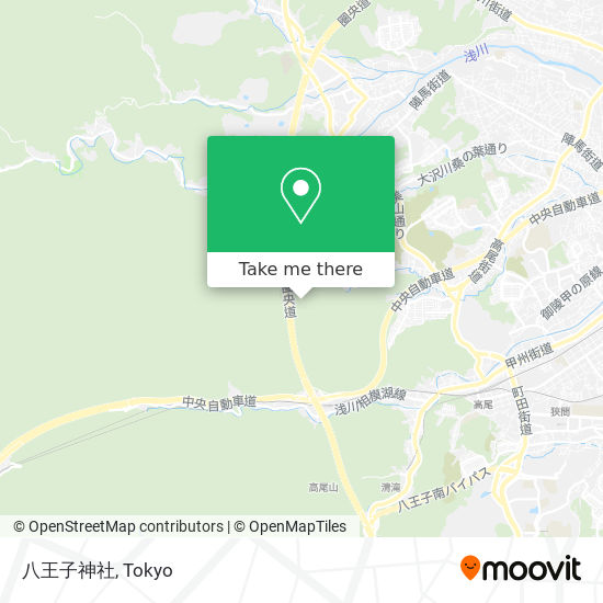 八王子神社 map