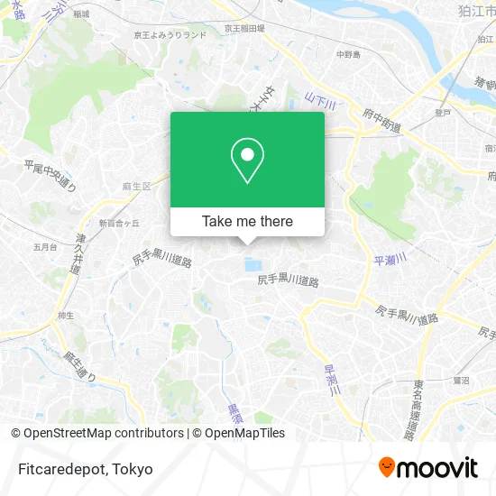 Fitcaredepot map