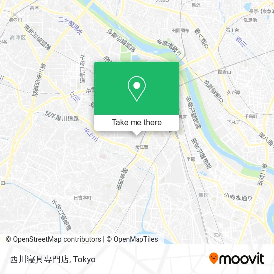Nishikawa Bedding Specialty Store map