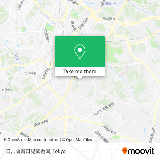 日吉倉新田児童遊園 map