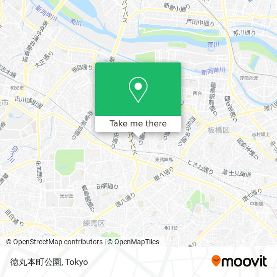 徳丸本町公園 map