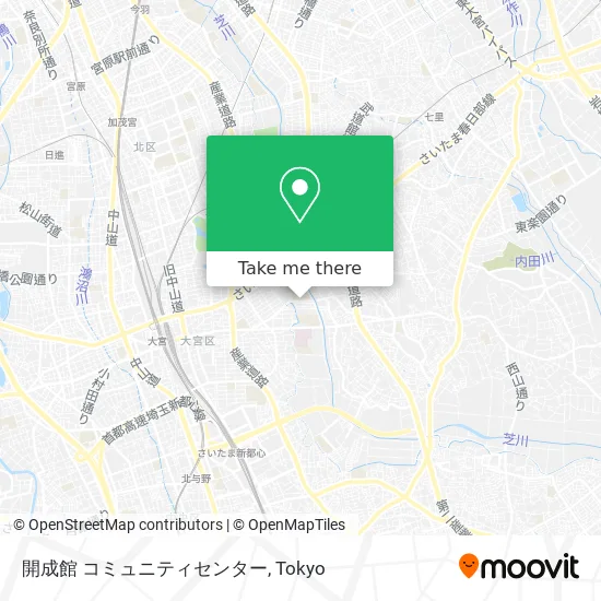 開成館 コミュニティセンター map