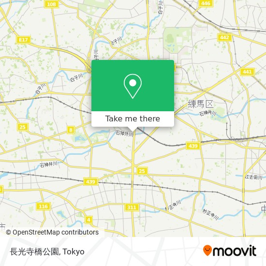 長光寺橋公園 map