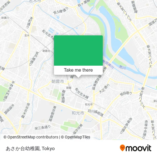 あさか台幼稚園 map