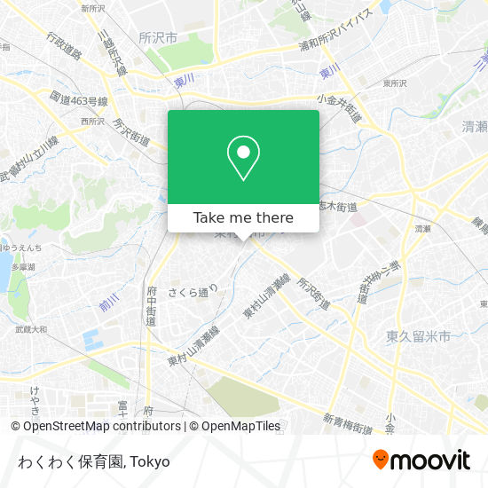 わくわく保育園 map