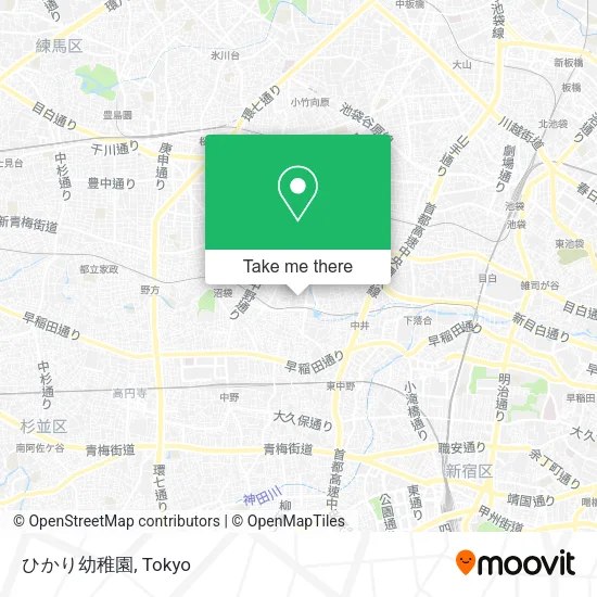 ひかり幼稚園 map