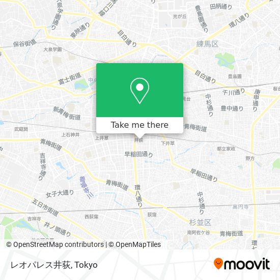 レオパレス井荻 map