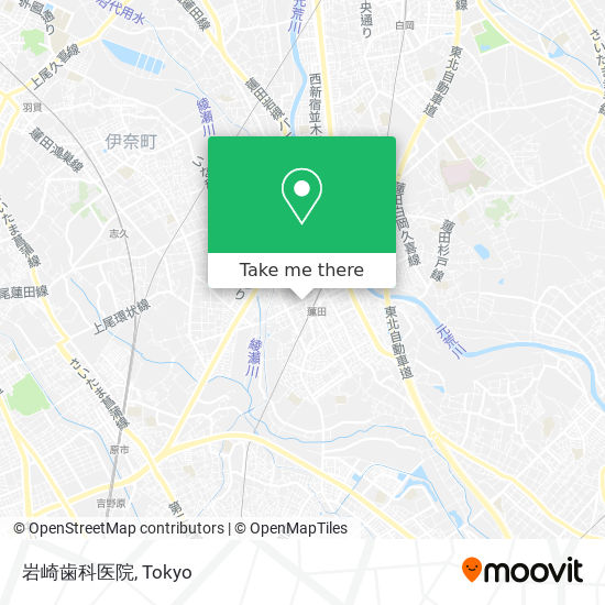 岩崎歯科医院 map