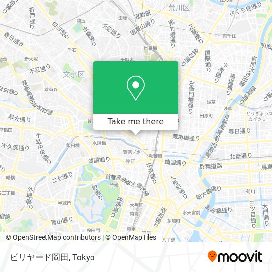 ビリヤード岡田 map