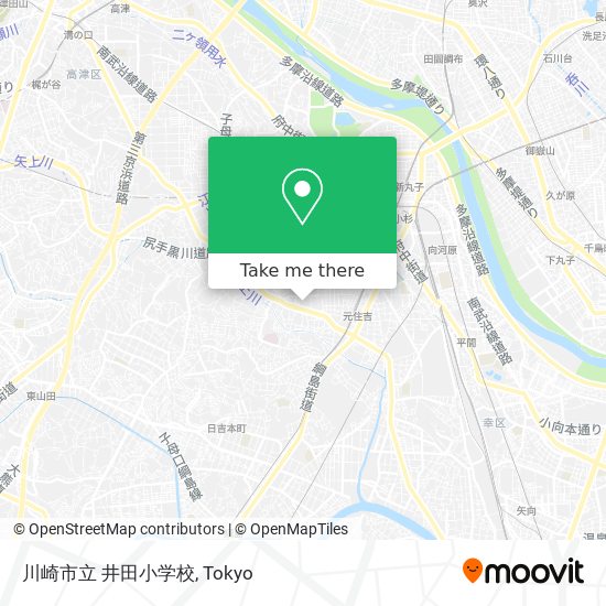 川崎市立 井田小学校 map