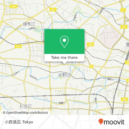 小西酒店 map