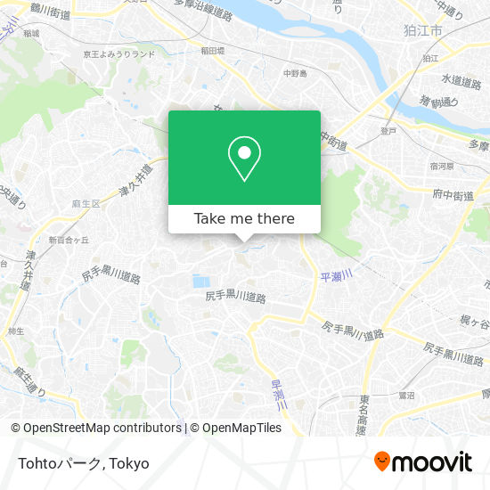 Tohtoパーク map