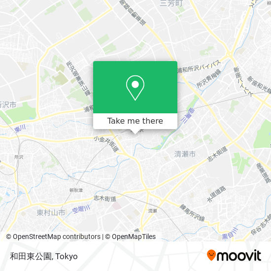 和田東公園 map
