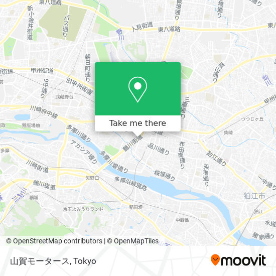 山賀モータース map