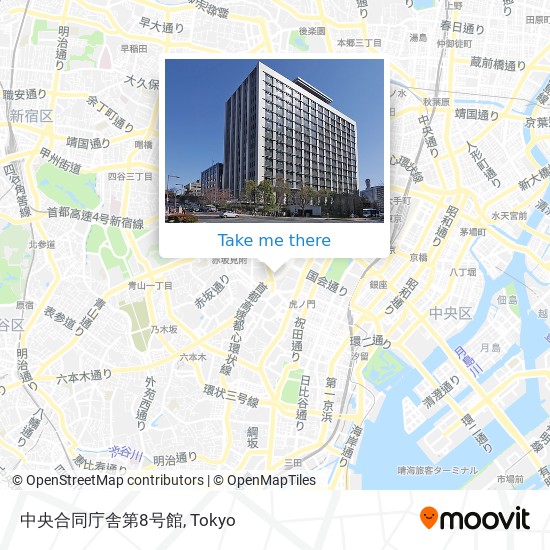 中央合同庁舎第8号館 map