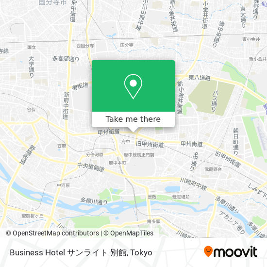 Business Hotel サンライト 別館 map