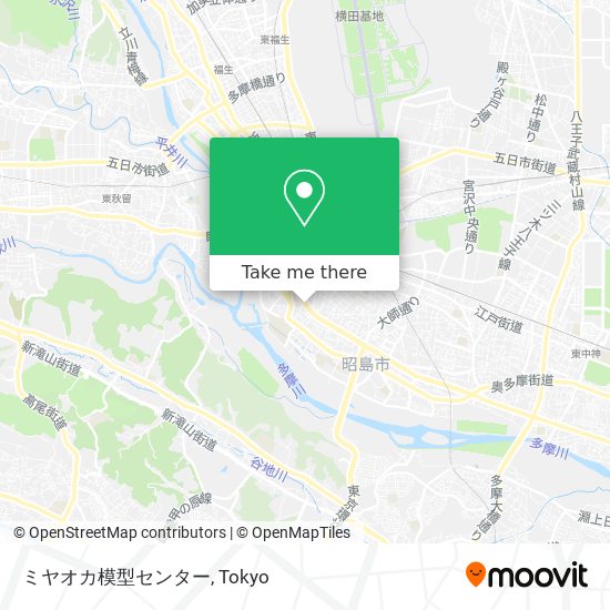 ミヤオカ模型センター map