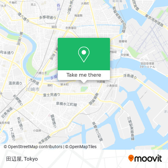 田辺屋 map