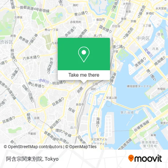 阿含宗関東別院 map