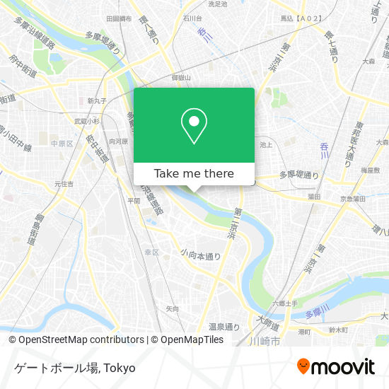 ゲートボール場 map