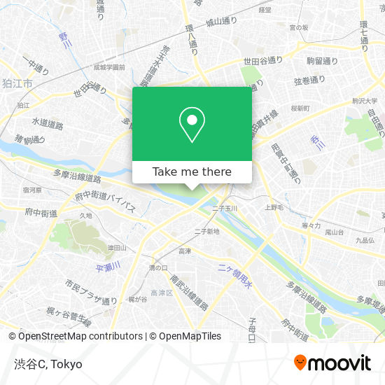 渋谷C map