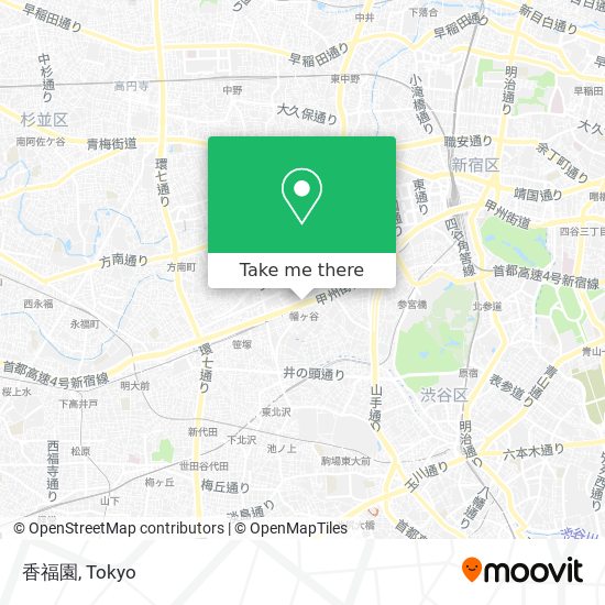 香福園 map