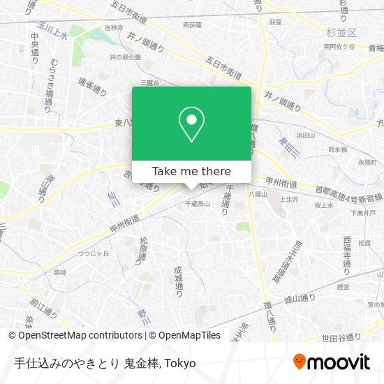 手仕込みのやきとり 鬼金棒 map