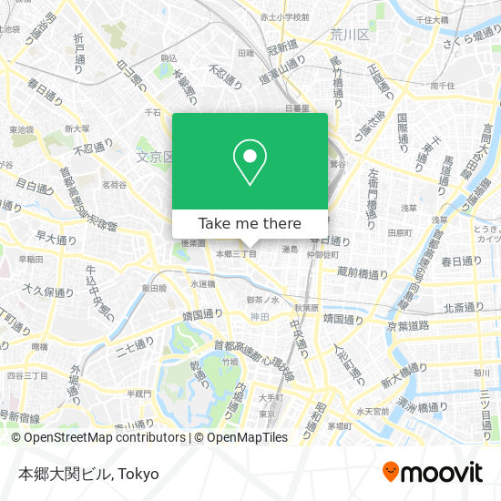 本郷大関ビル map