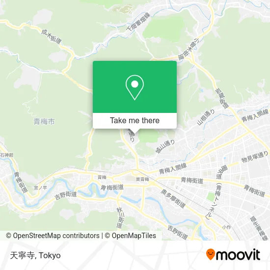 天寧寺 map
