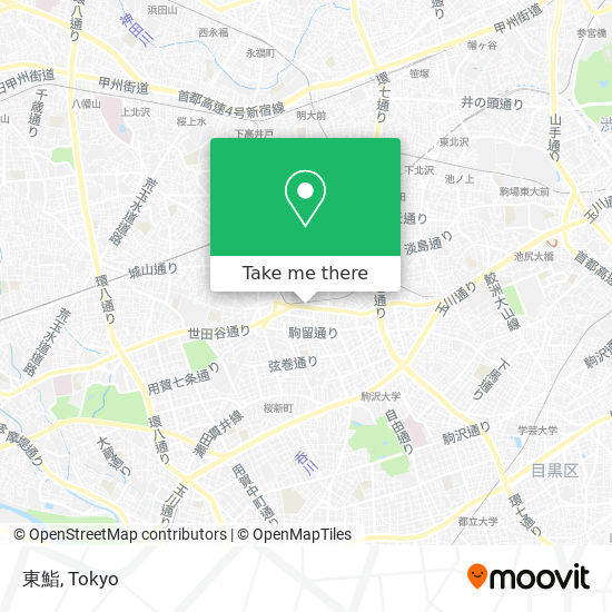 東鮨 map