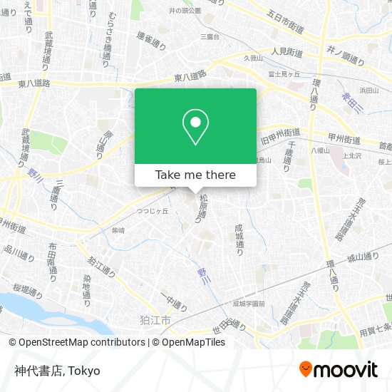 神代書店 map