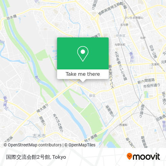 国際交流会館2号館 map