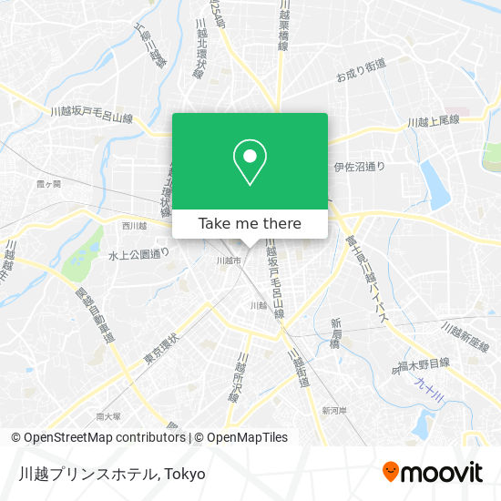 川越プリンスホテル map