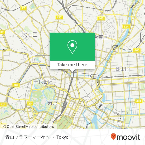 青山フラワーマーケット map
