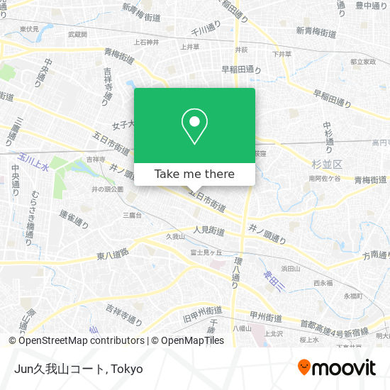 Jun久我山コート map