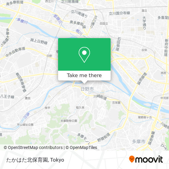 たかはた北保育園 map