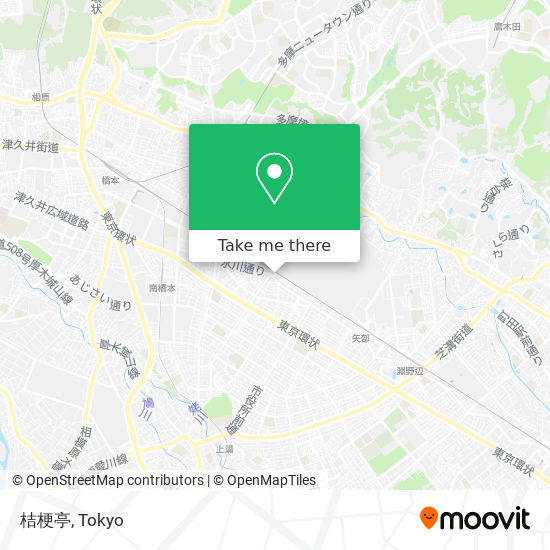 桔梗亭 map