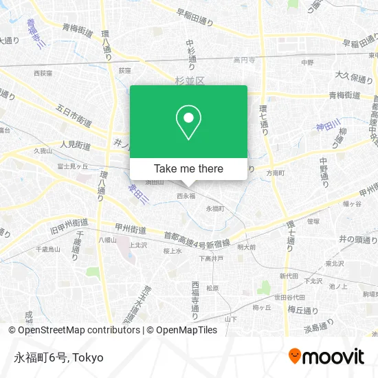 永福町6号 map