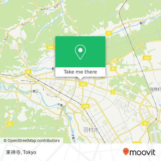 東禅寺 map