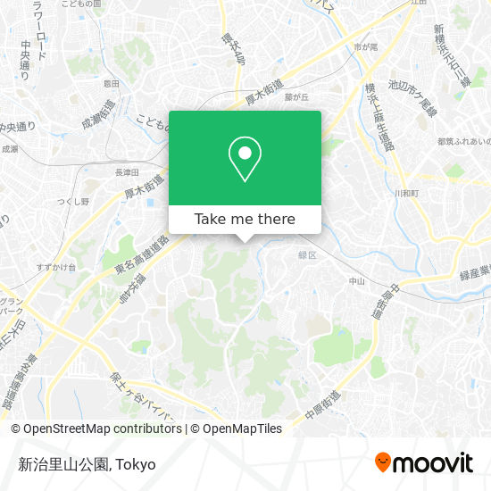 新治里山公園 map