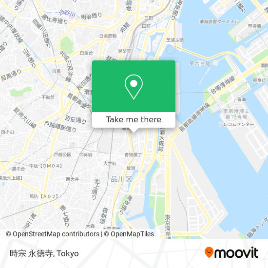 時宗 永徳寺 map
