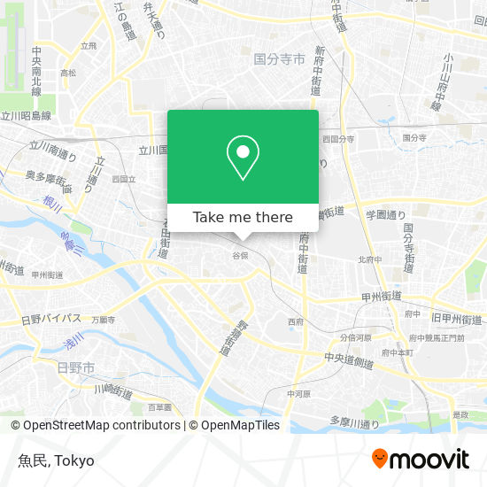魚民 map