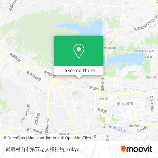 武蔵村山市第五老人福祉館 map