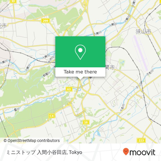 ミニストップ 入間小谷田店 map